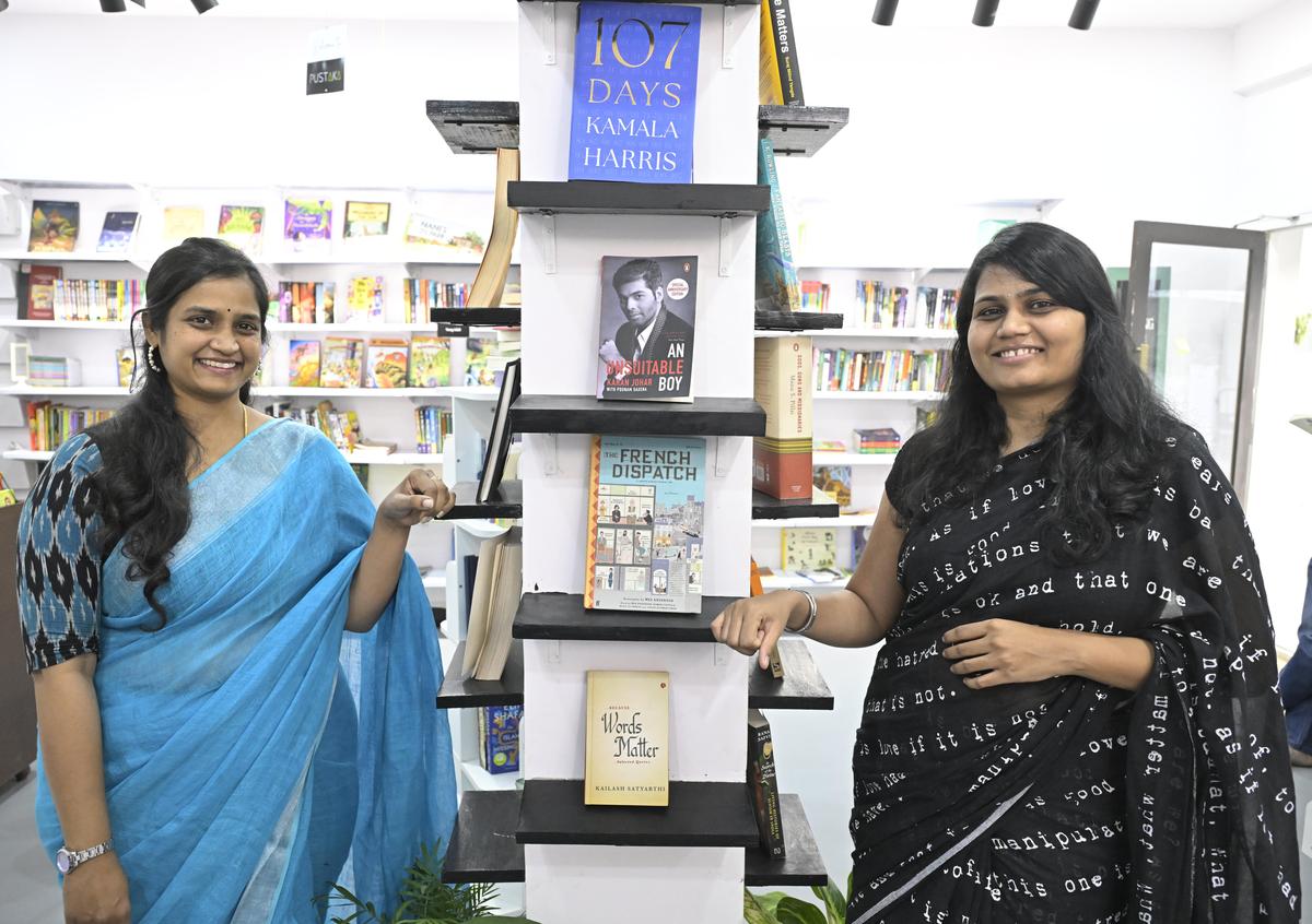 Divya and Mallika Pathi, founders of Pustaka. 