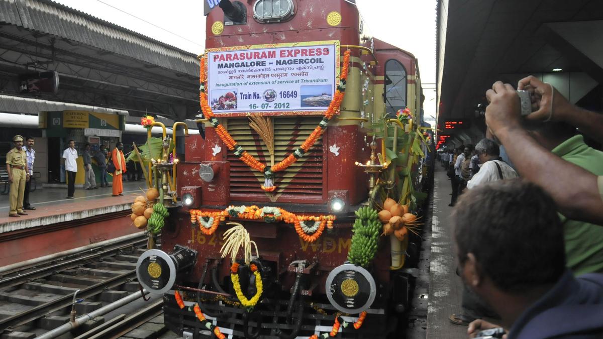 Parasuram Express to operate out of Kanniyakumari on regular basis