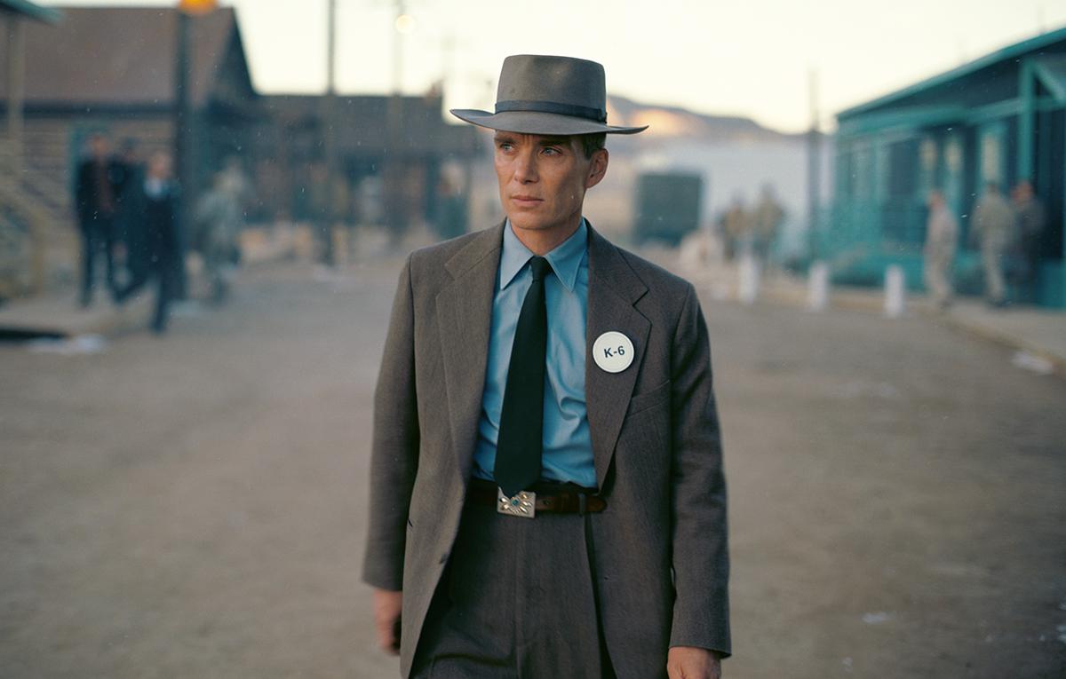 This image released by Universal Pictures shows Cillian Murphy in a scene from ‘Oppenheimer’