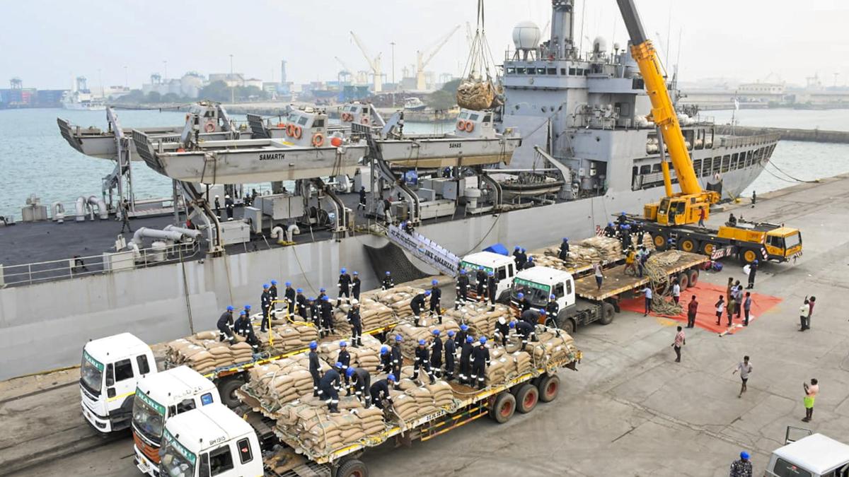 Sri Lanka Navy honours vessels from India, other countries for disaster assistance