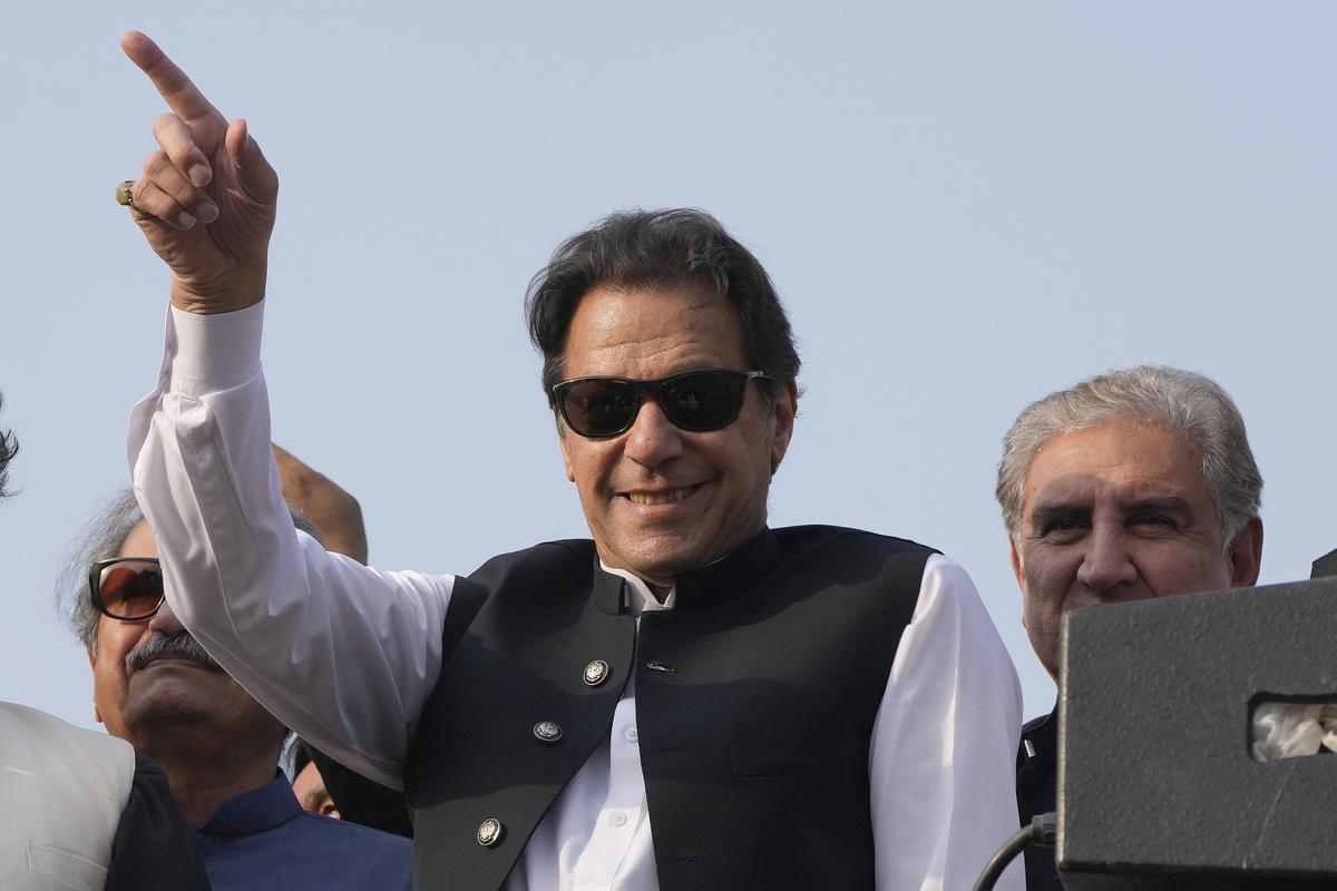 Pakistan’s former Prime Minister Imran Khan