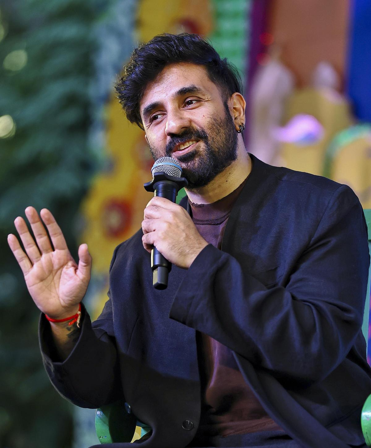 Vir Das at the Jaipur Literature Festival.