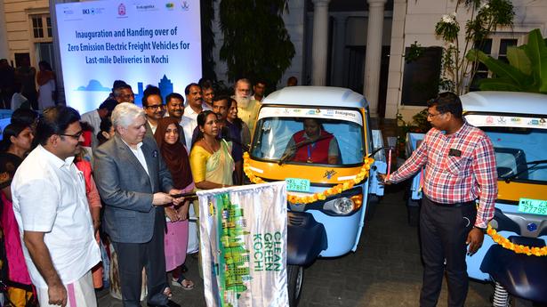 E-cargo vehicles launched in Kochi