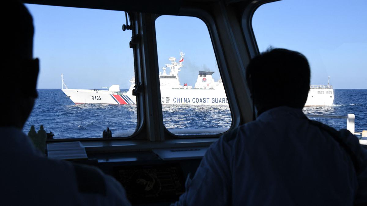 Philippines Accuses Chinese Boats Of Dangerous Actions The Hindu