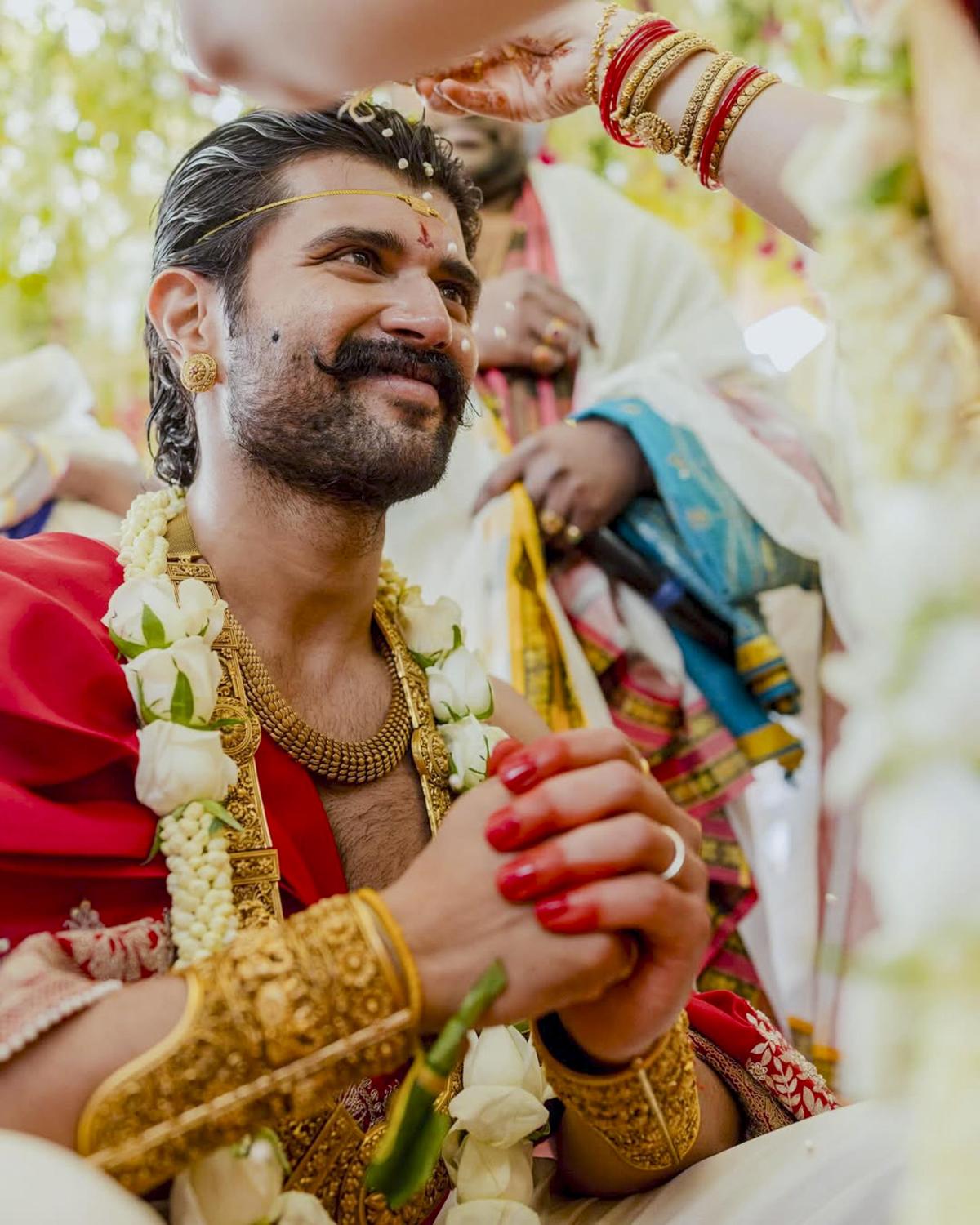 Actor Vijay Deverakonda during his wedding