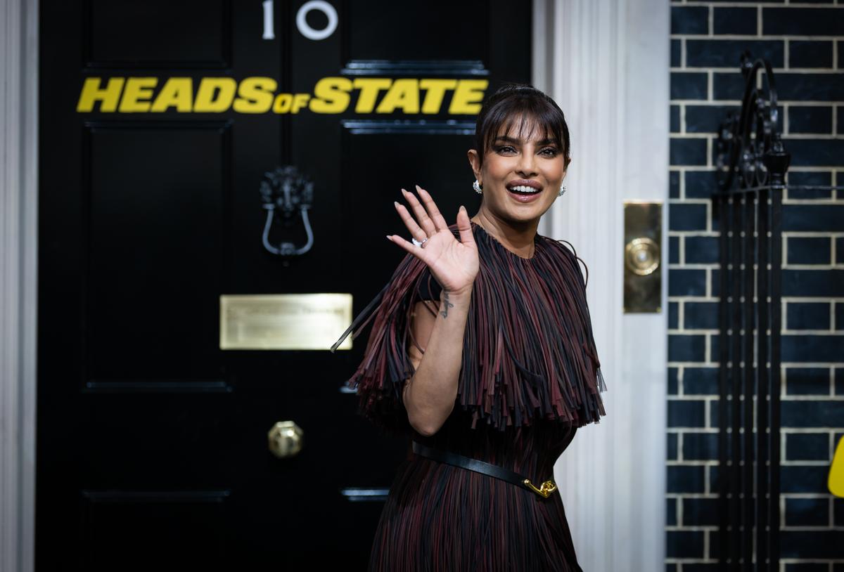 Priyanka Chopra at a ‘Heads of State’ promotional event in London