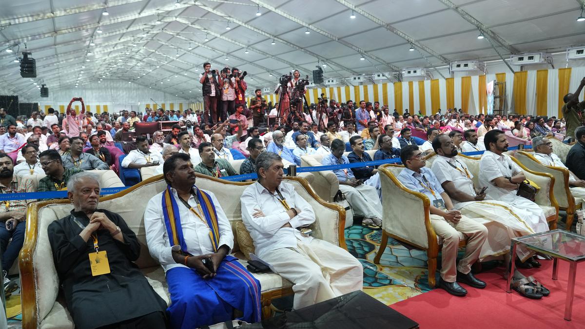 Amid speculation of lower turnout, Ayyappa sangamam draws to close