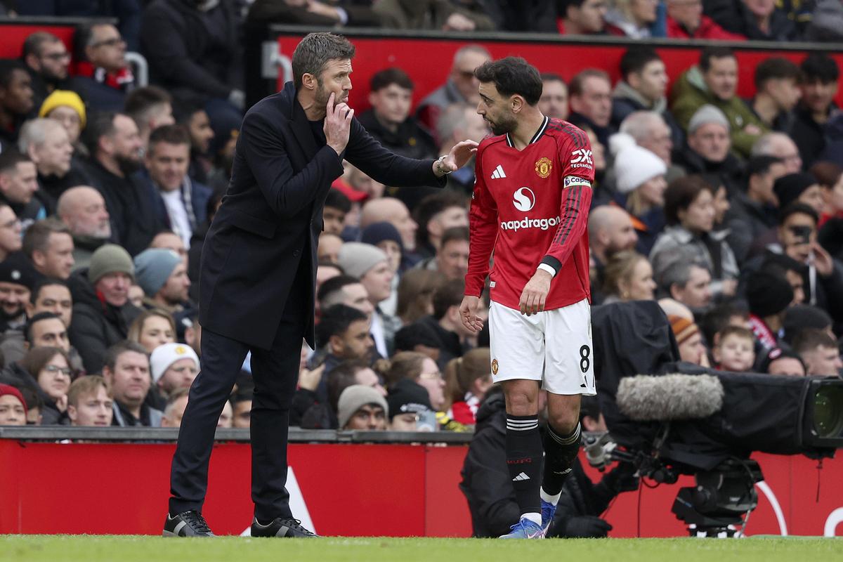 Roam free, Bruno: Michael Carrick’s arrival as head coach has liberated Fernandes, allowing him to do his best work in a freewheeling No. 10 role. Roam free, Bruno: Michael Carrick’s arrival as head coach has liberated Fernandes, allowing him to do his best work in a freewheeling No. 10 role.