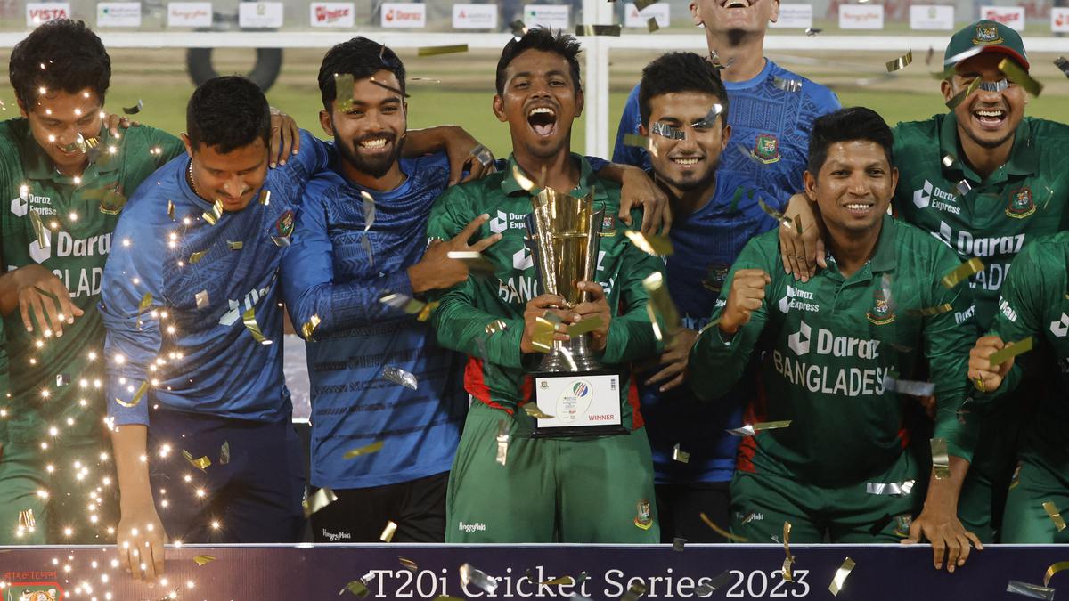 Bangladesh beat world champion England in T20 series; win by 16 runs