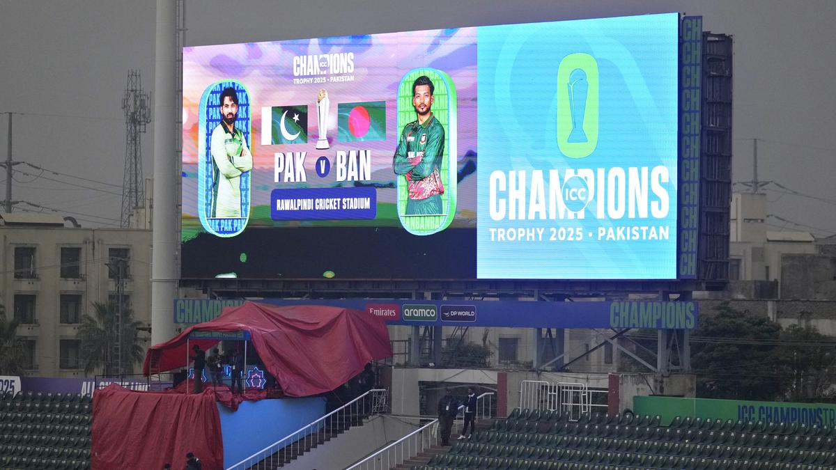 PAK vs BAN: Rain delays start of Champions Trophy dead rubber