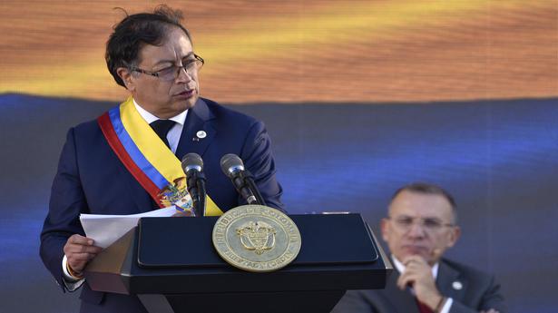Ex-rebel Gustavo Petro takes oath as Colombia President in historic shift