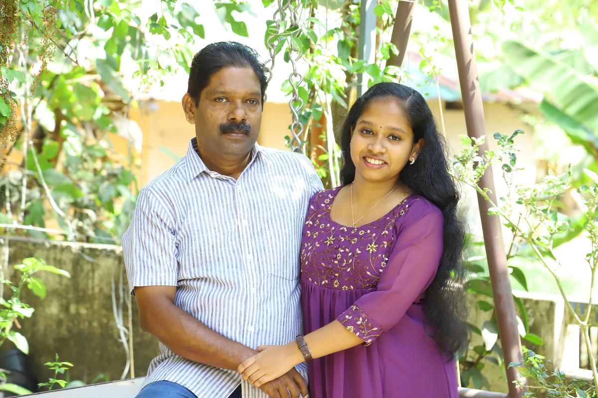 P. P. Devananda along with her father P.G. Pratheesh.  Devananda had donated her liver to her father when she was just 17,  saving his life and probably becoming the first minor to do so.