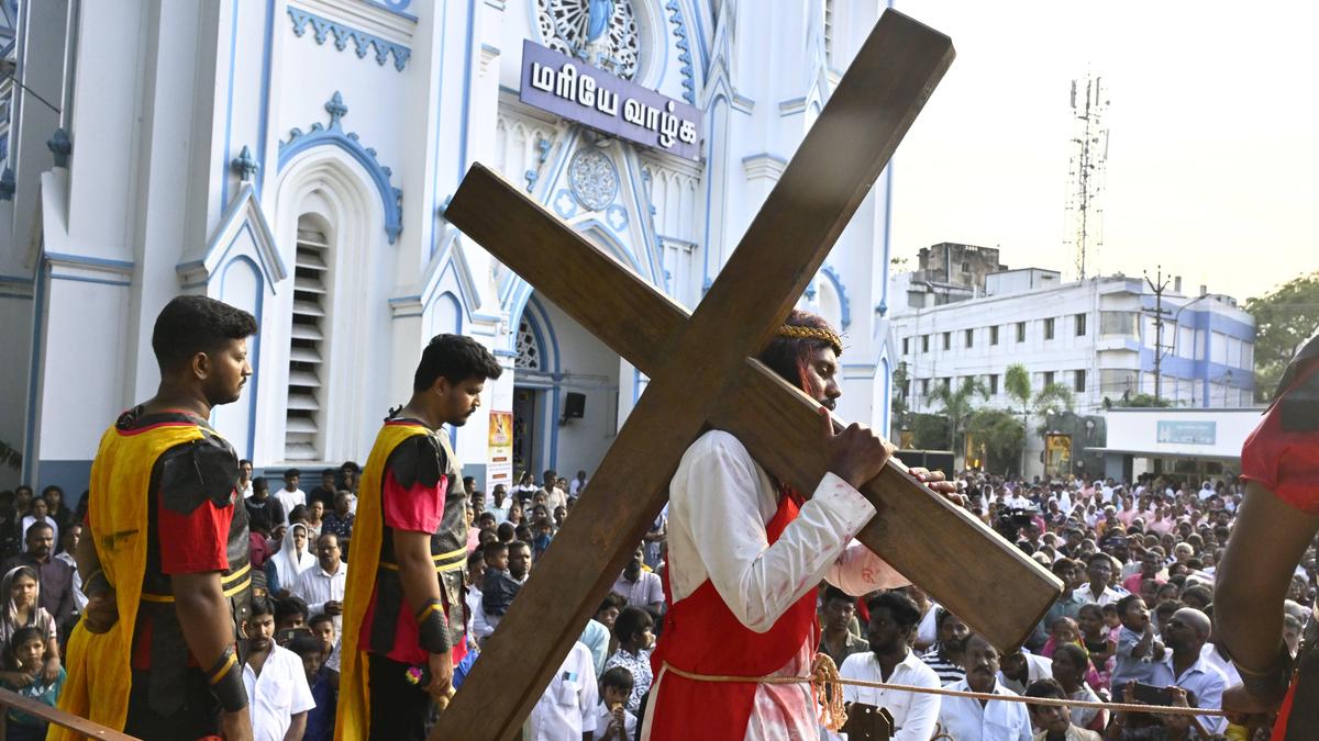 Good Friday observed in Madurai