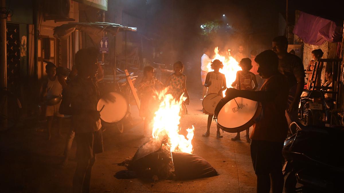 Burning issue: Bhogi bonfires spark debate on waste disposal