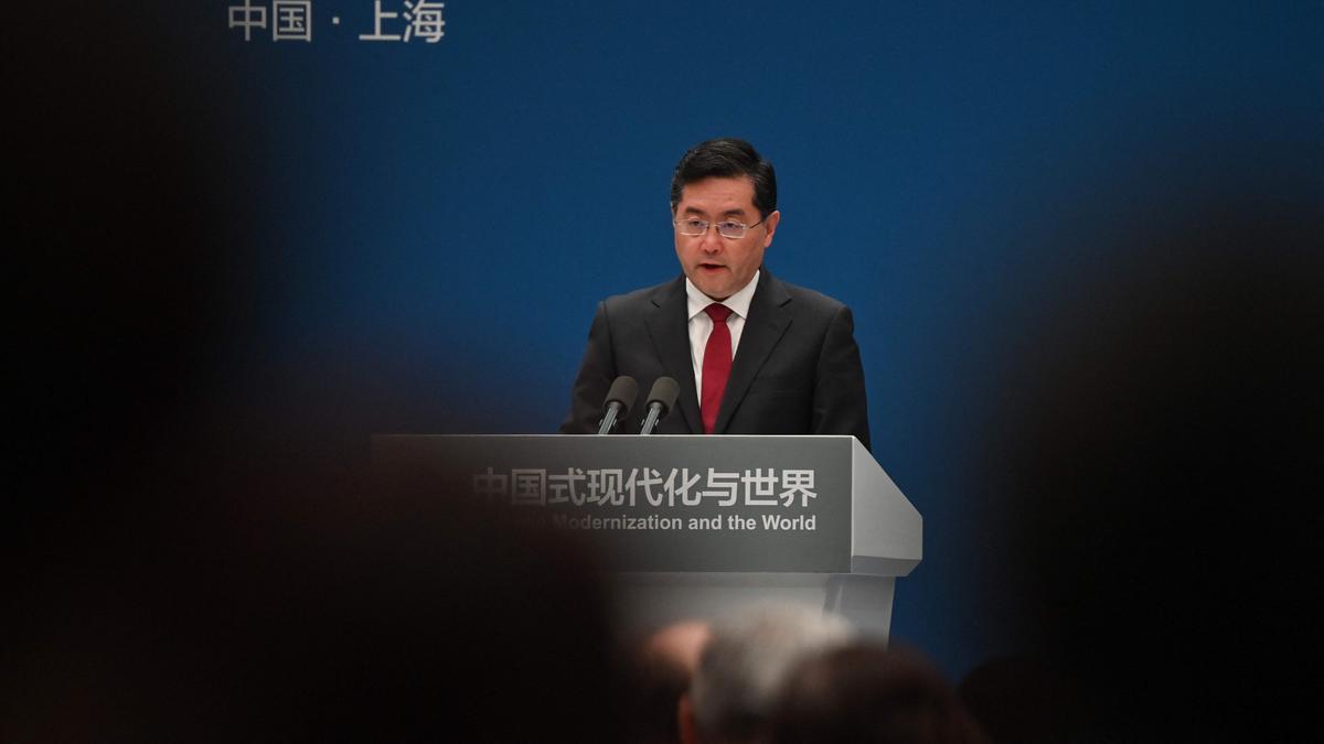 Foreign Minister Qin Gang says both sides of Taiwan Strait belong to China