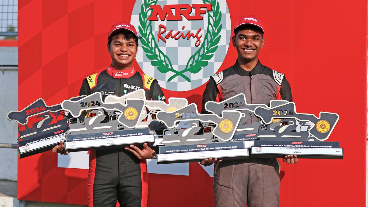 Motorsport FMSCI | Triple delight for Jaden and Abhay