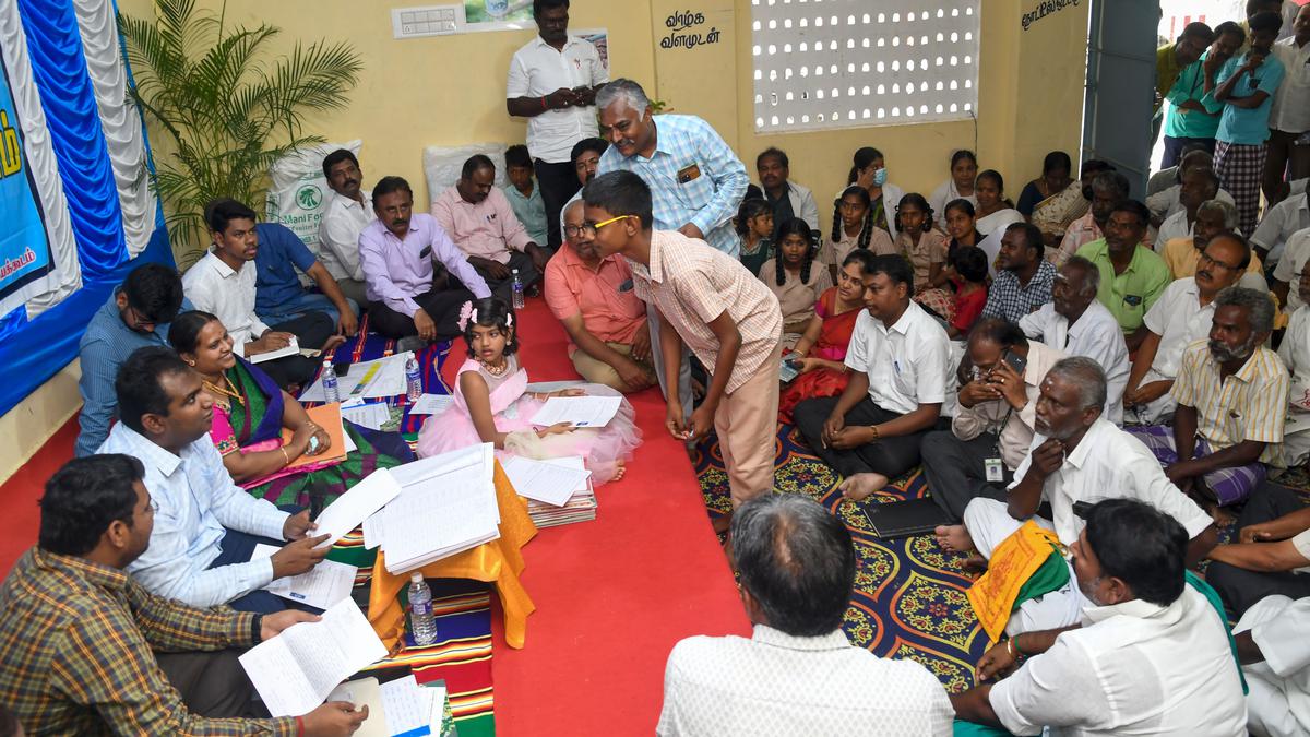 Residents urged to use water judiciously at special gram sabha in Madurai