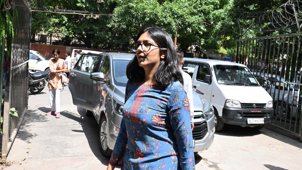 Swati Maliwal goes to Tiz Hazari court to record statement before magistrate in assault case
