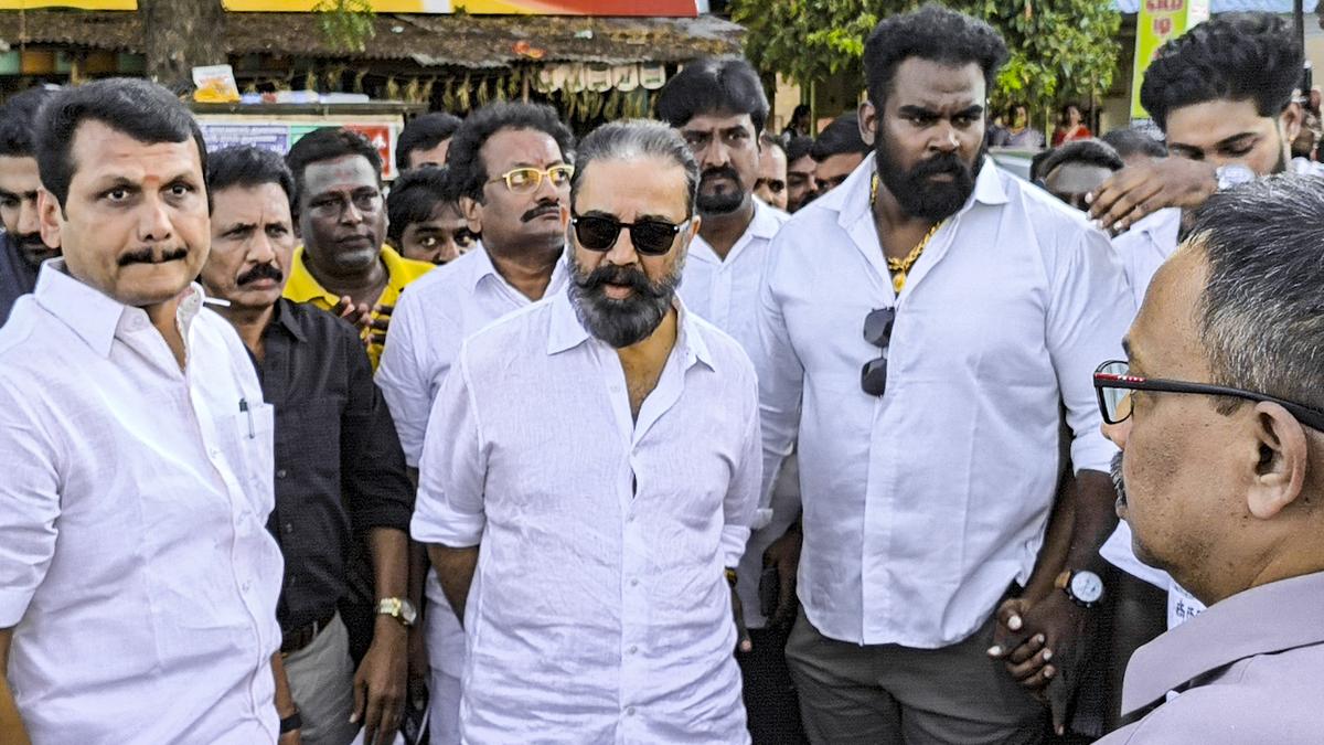 Police should be thanked for the handling of Karur stampede, says Kamal Haasan