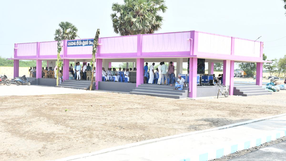 CM inaugurates fishing harbour at Tharangambadi in Mayiladuthurai district