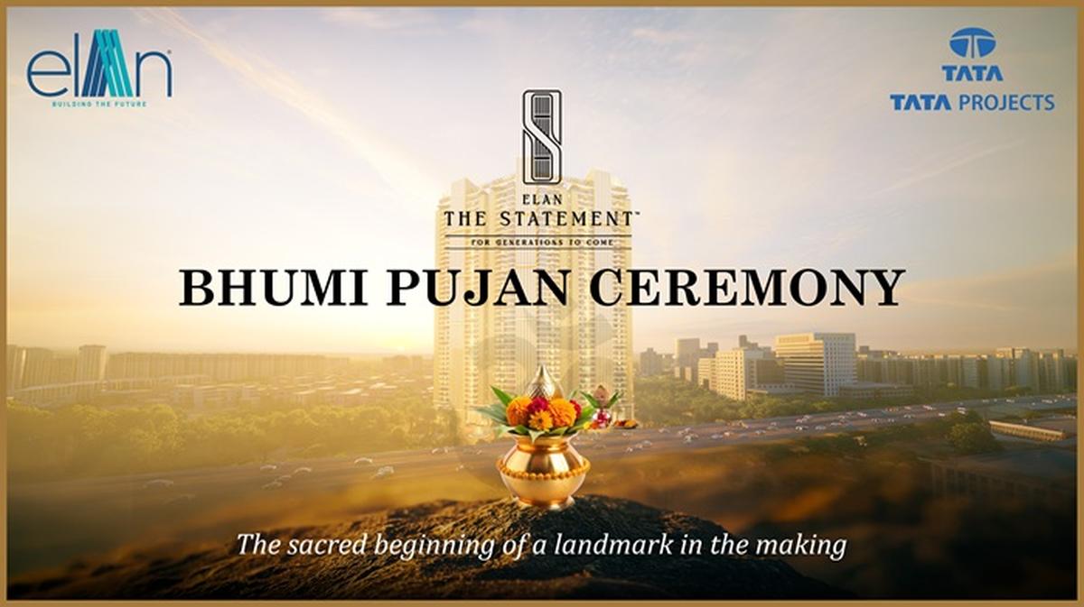 thehindubusinessline.com - Elan Group Has Announced the Commencement of Construction for Elan The Statement in Sector 49, Gurugram With Tata Projects