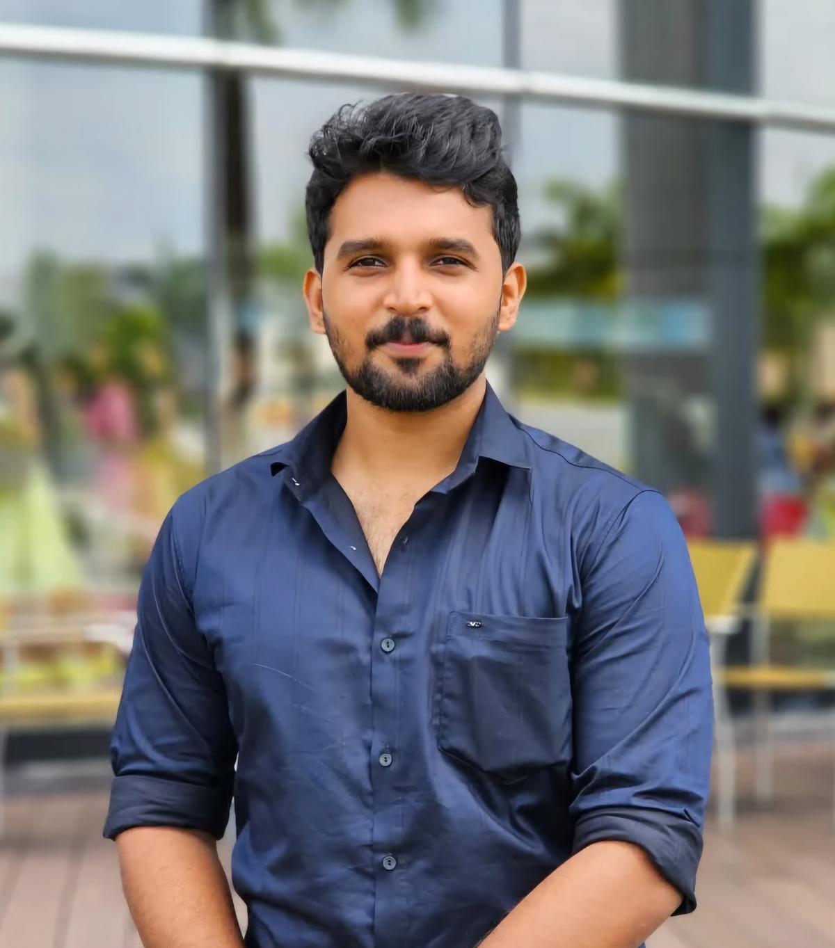 Abinand PE, director of the short film Manavalan in Trouble Abinand PE, director of the short film Manavalan in Trouble