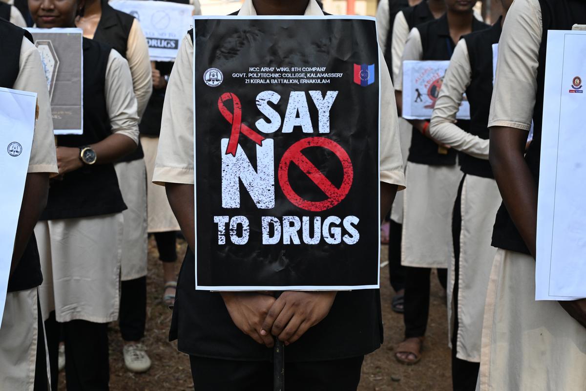 With over 500 cases in every district, Kerala's drug menace is widespread  and escalating - The Hindu