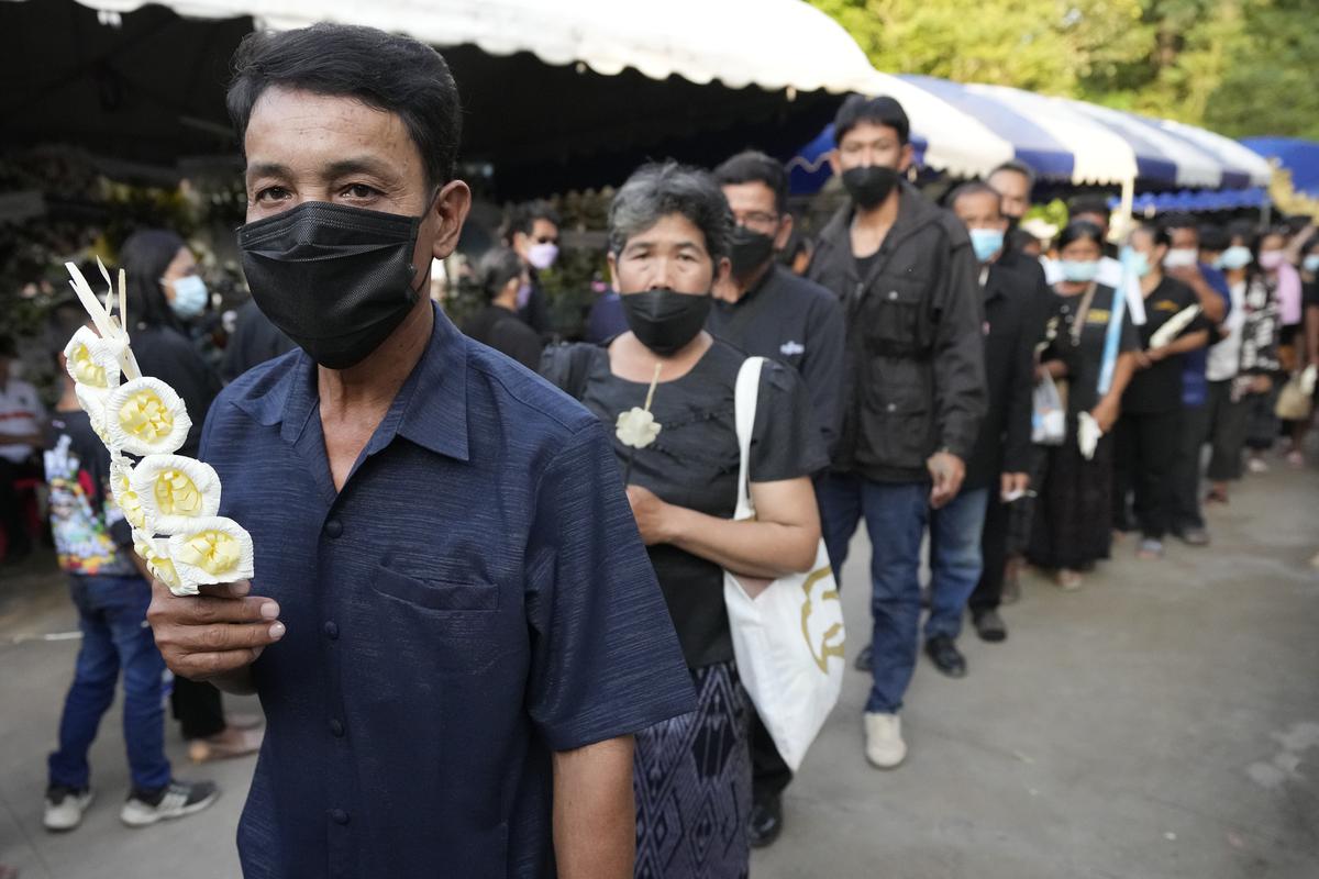 Thailand day care massacre victims prepared for funeral rites