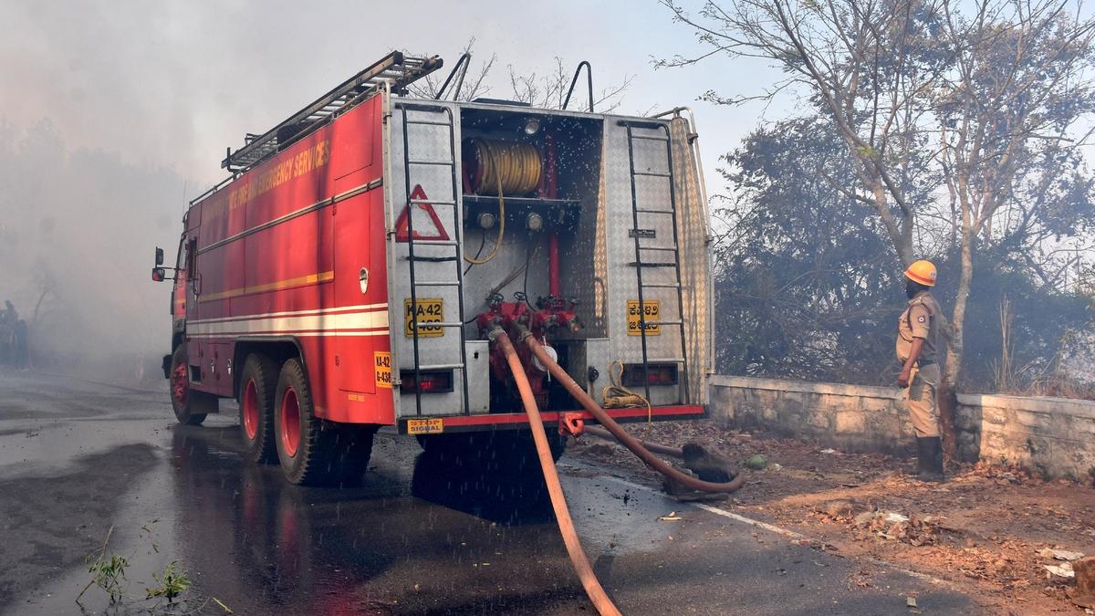 Fire guts scrapyards on outskirts of Mysuru