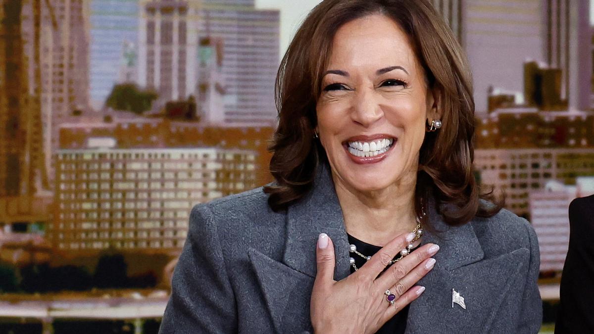 Harris gets personal in media blitz, balks at breaking with Biden on policy