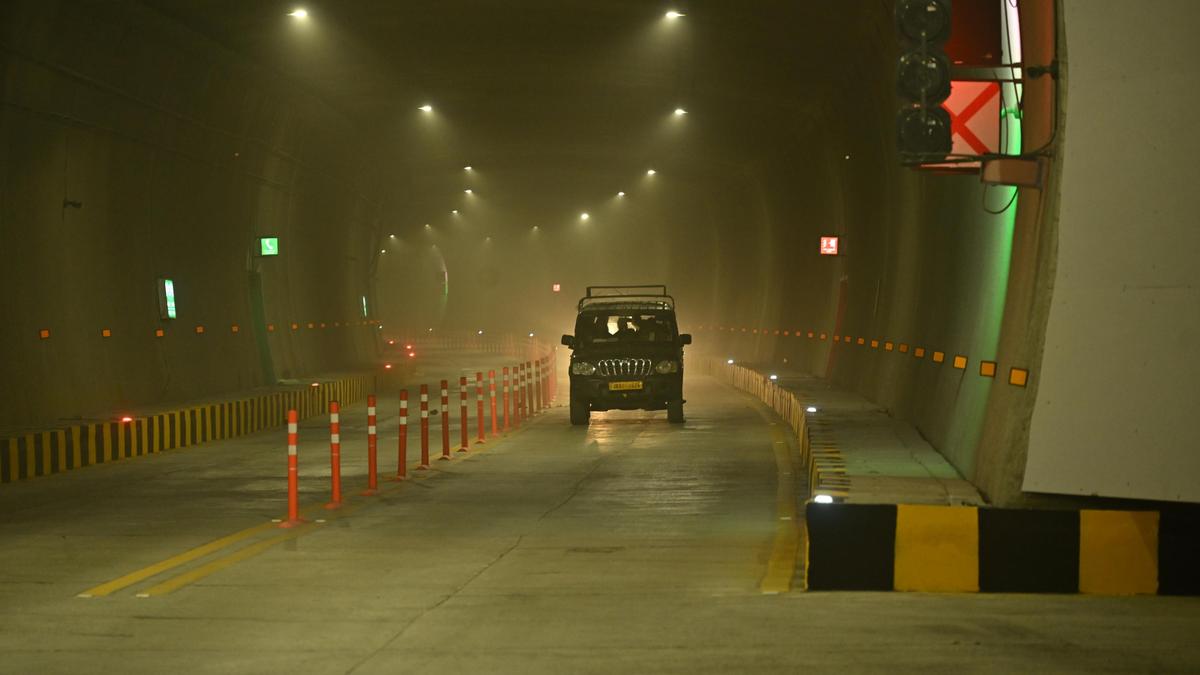 Adani Enterprises Ltd. conducts ground survey and geotechnical investigations for tunnel road project