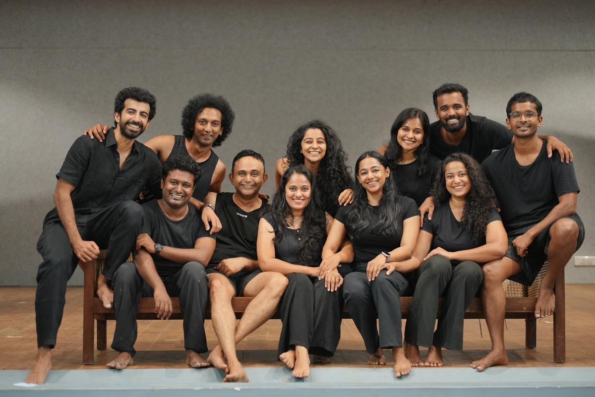 Left extreme, Roshan Mathew with the Bye Bye Bypass team