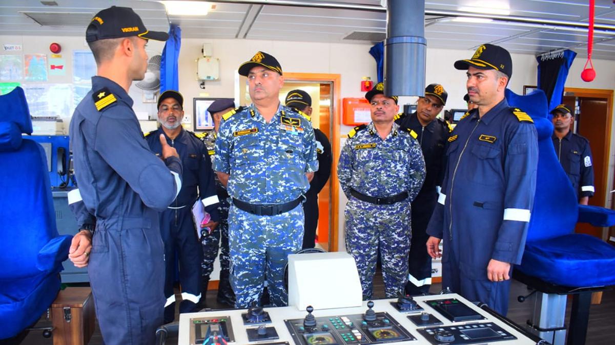 Coast Guard’s Western Region Commander inspects unit in Mangaluru