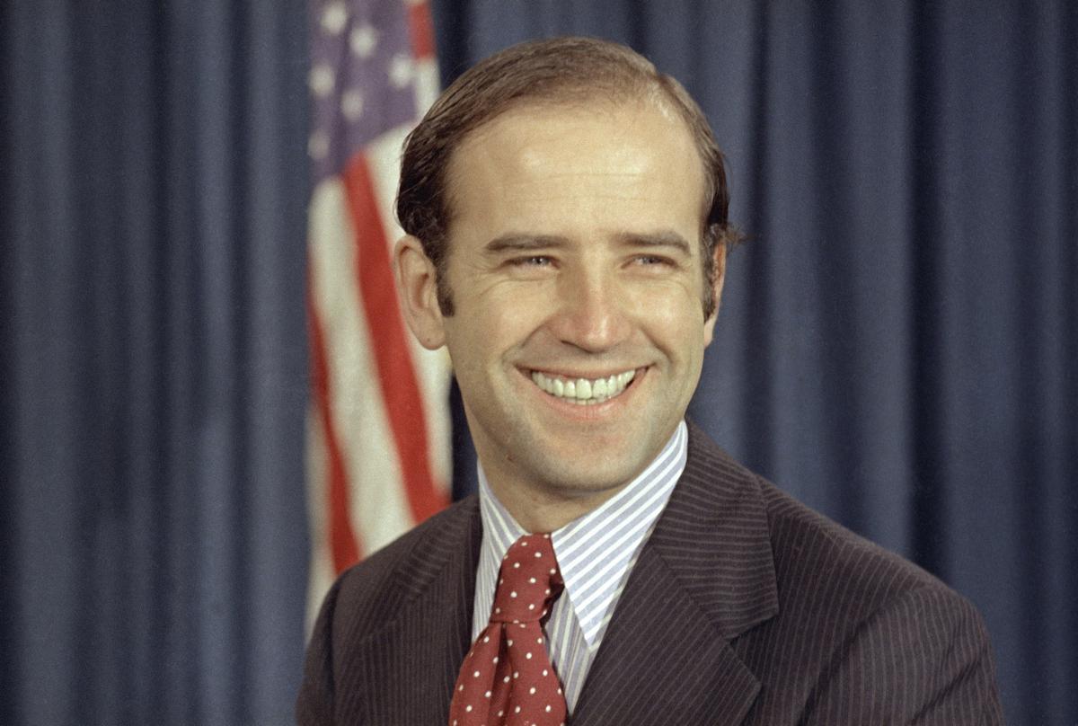 December 13, 1972, file photo of newly elected Democratic Senator Joe Biden from Delaware