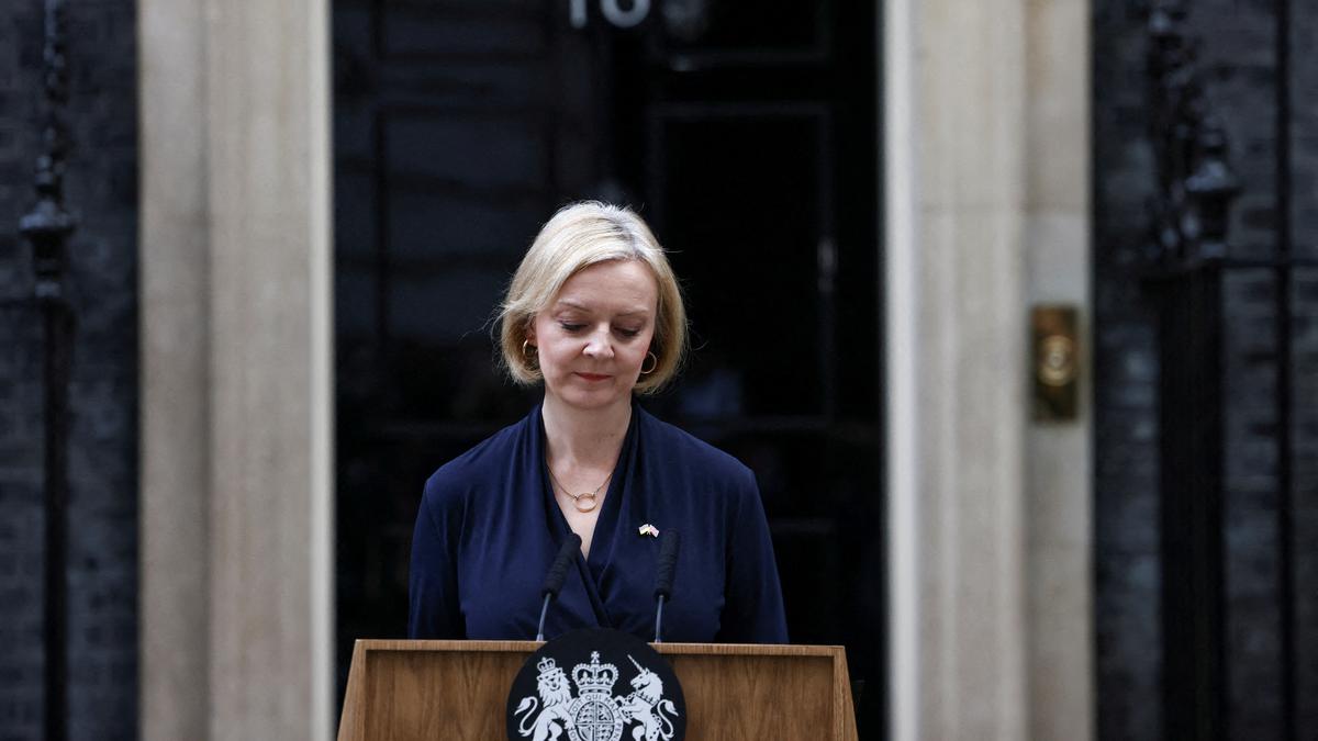 Liz Truss resigns as U.K. PM, successor to be elected next week