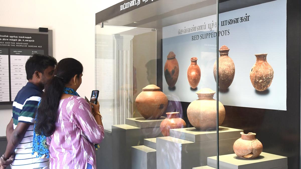Number of visitors to Keeladi Museum on the rise