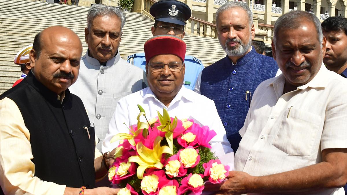 Karnataka Governor’s Hindi speech at joint legislature session draws opposition’s ire