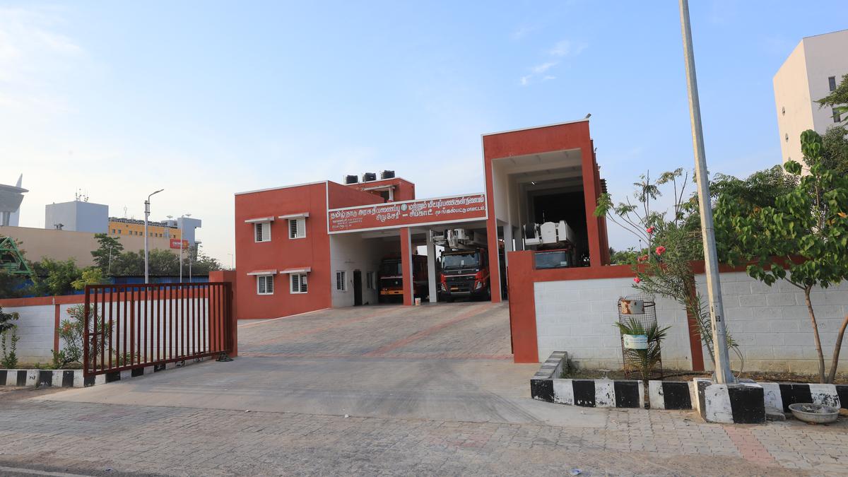 Siruseri SIPCOT fire station serves sections of OMR, ECR