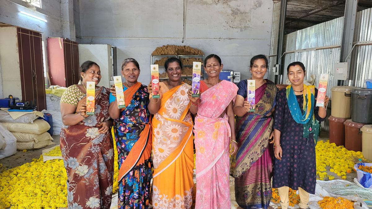 This Coimbatore startup turns unsold flowers into eco-friendly agarbatti