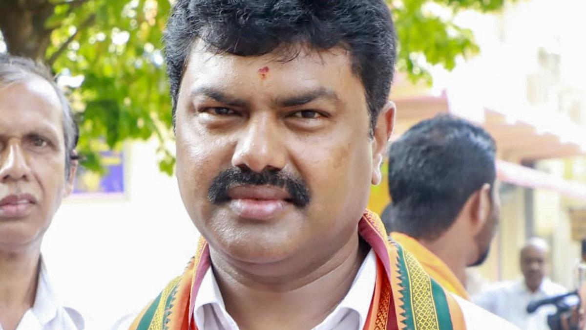 Lok Sabha elections 2024 | B.Y. Raghavendra of BJP is leading in Shivamogga