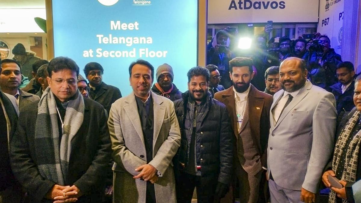 World Economic Forum 2025 Day 2 LIVE: Telangana pavilion opens in Davos to discuss projects; Indian States put on display of unity