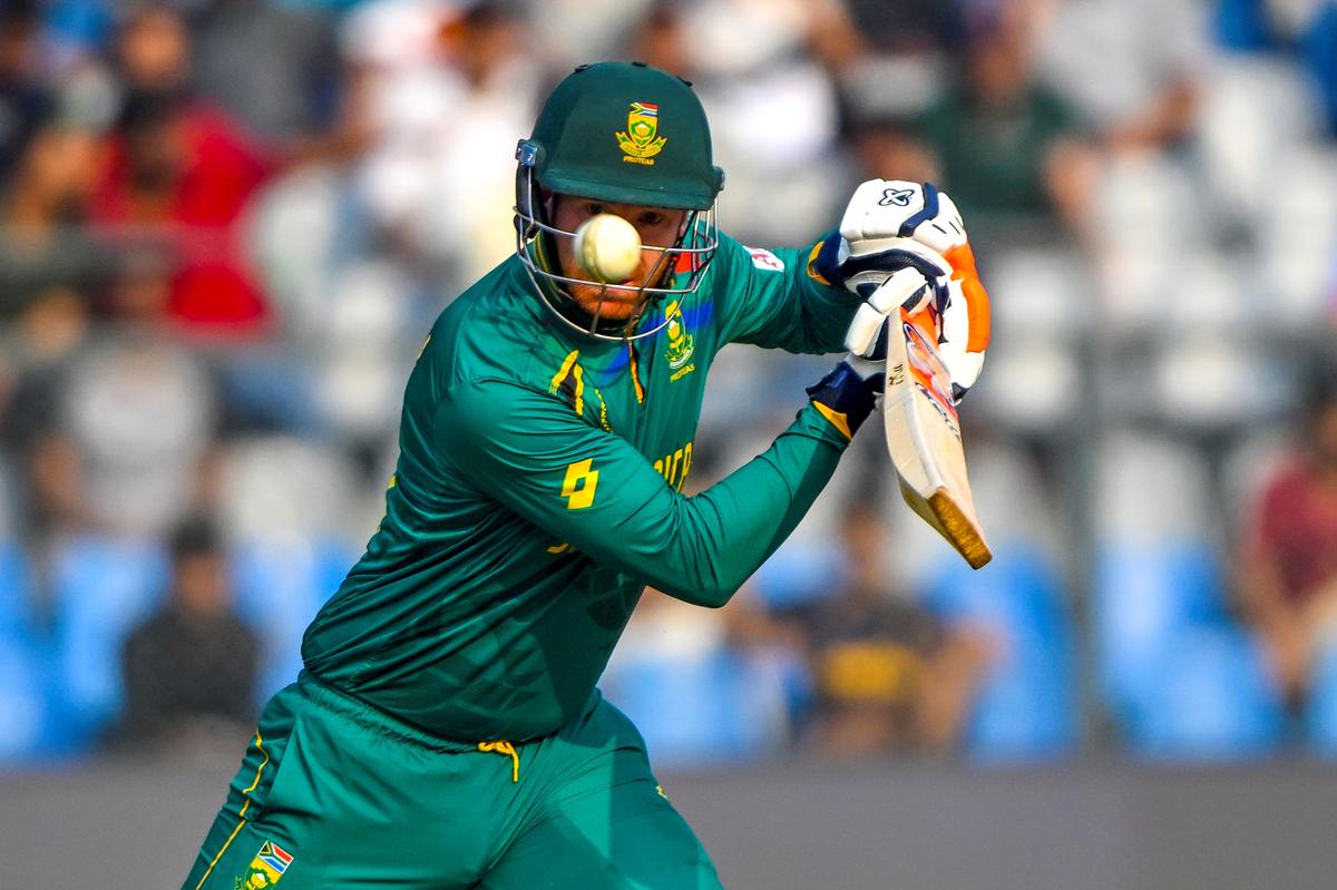 In good touch: Klaasen has continued his classy batting and silken touch in the Men’s ODI World Cup.