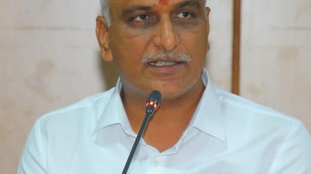 Focus on booster dose, Harish Rao tells officials