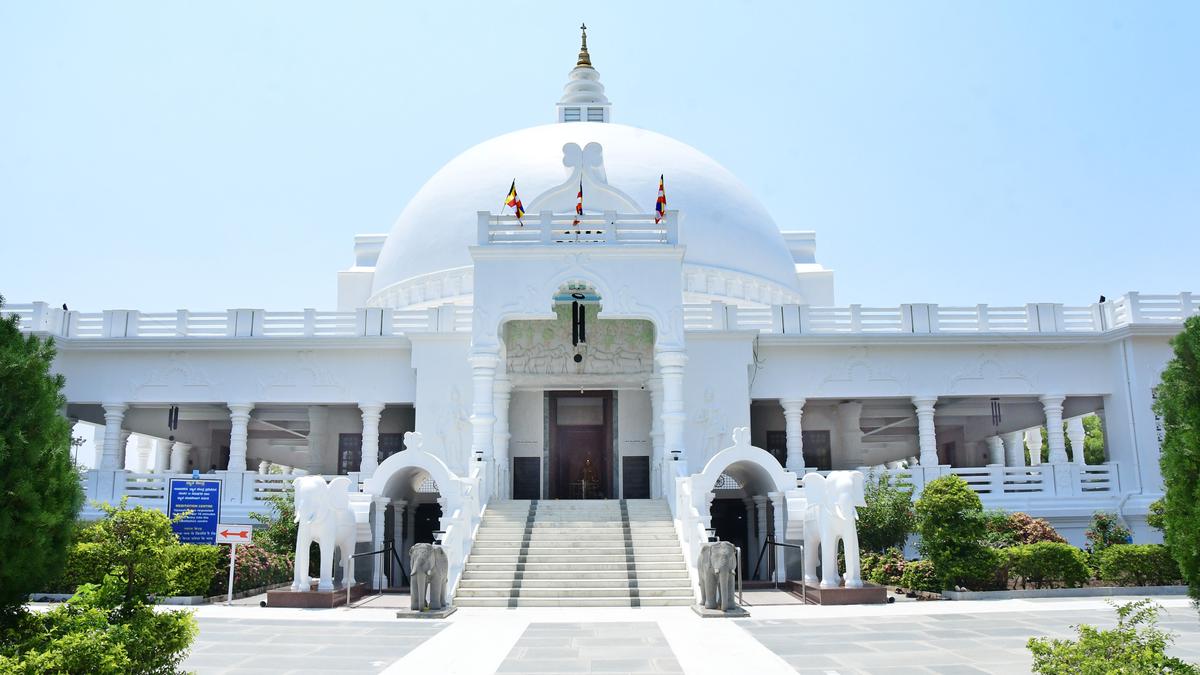 This Buddha Vihara in Karnataka is a place for peace and high learning