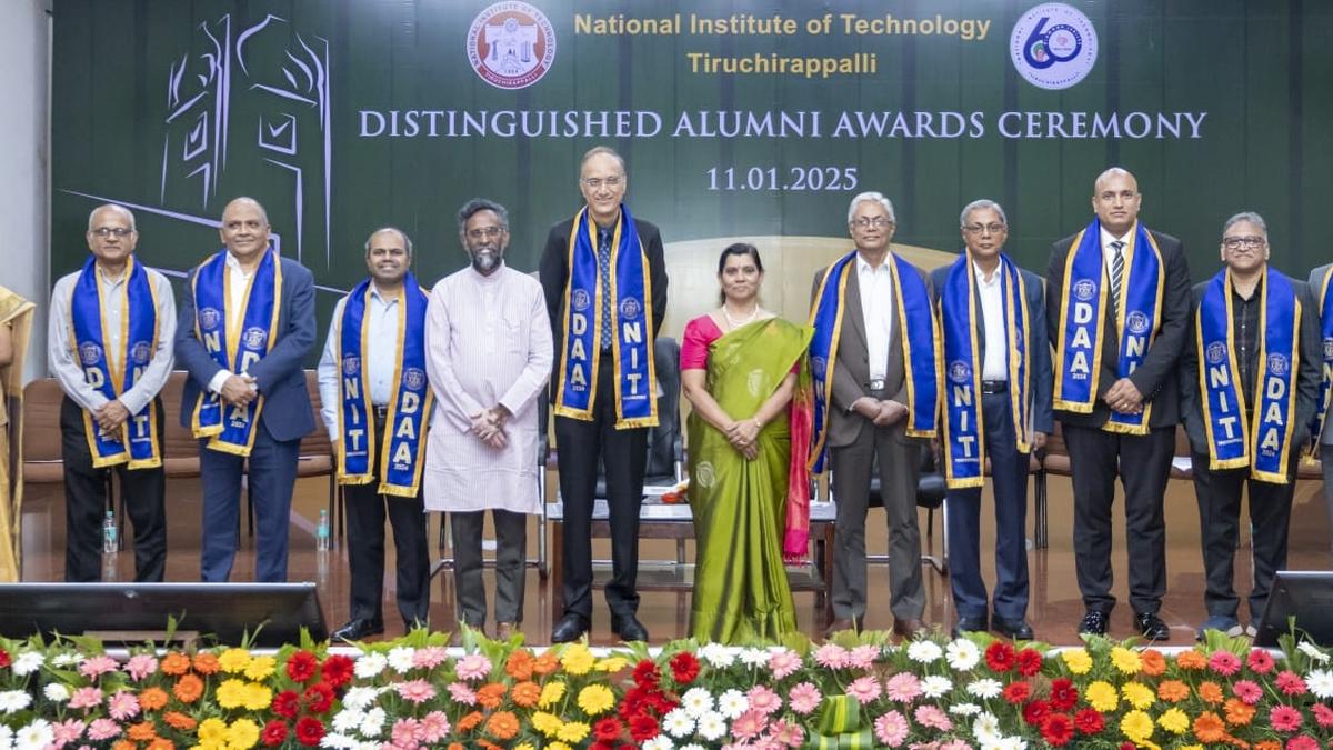 NIT-T presents awards for 2024 to its distinguished alumni