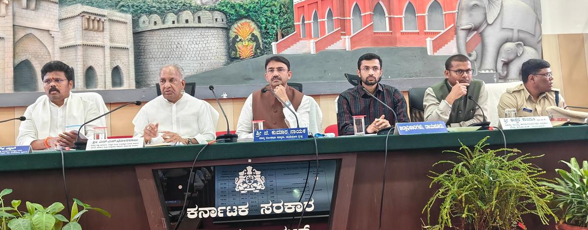 thehindu.com - The Hindu Bureau - G. Kumar Naik chairs DISHA meeting in Raichur