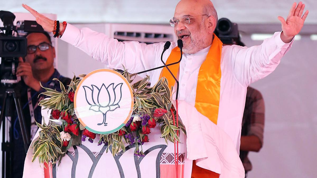 Amit Shah backs PM Modi’s comment, says Congress eyeing wealth held by temples