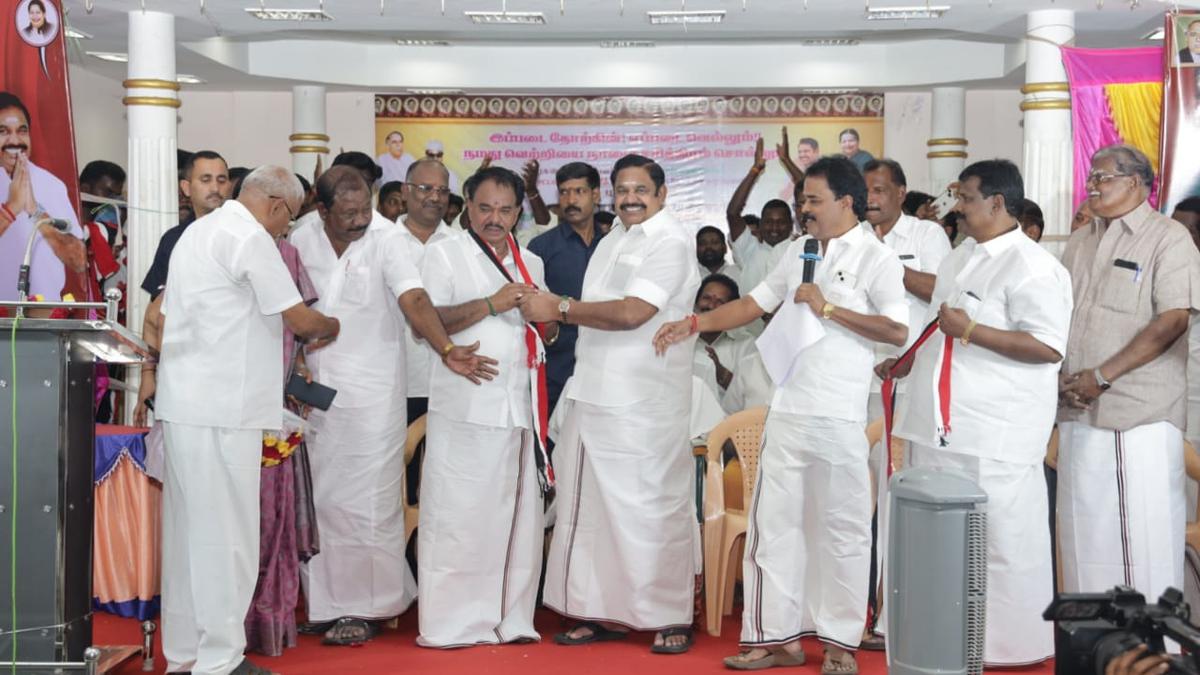 AIADMK will form a mega alliance in 2026 Assembly elections: EPS