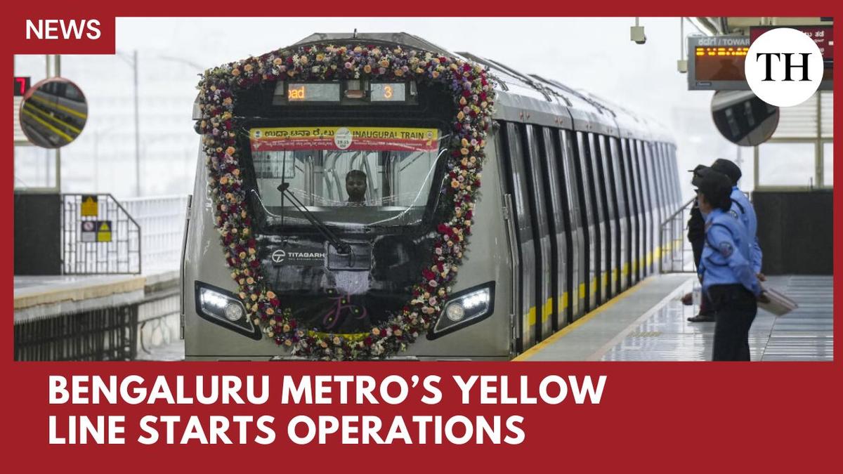 Bengaluru metro’s Yellow Line starts operations