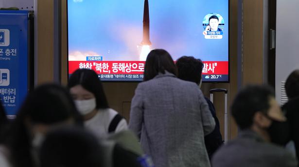 North Korea test launches missile on eve of Kamala Harris trip to Seoul